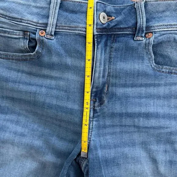 American Eagle Outfitters Women's Blue Jeans - Picture 4 of 5